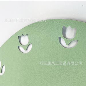 Set de table ovale Tangfeng TW6523, couleur unie, lavable en machine, résistant à la chaleur, marque privée sous licence pour usage domestique - Product Image 3