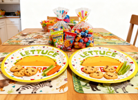 Assiettes en papier jetables écologiques à usage unique pour fêtes d'enfants et festivals pour enfants – Vente en gros