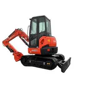 90%New Hot Sale High Quality Cheaper Second-hand Made In Japan Used Kubota Excavator KX155-5