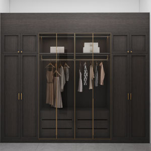 Wooden Luxury High Quality <b>Wardrobe</b> From Guangdong China in Shaker Style Furniture <b>Wardrobe</b> - Product Image 2