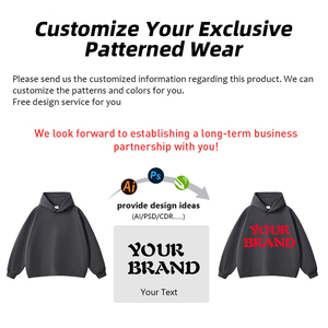 <span class=keywords><strong>Felpa</strong></span> <span class=keywords><strong>con</strong></span> <span class=keywords><strong>Cappuccio</strong></span> Oversize 420G <span class=keywords><strong>con</strong></span> Coulisse Regolabile all'Orlo, Stile Casual Streetwear per <span class=keywords><strong>Uomo</strong></span> - Product Image 4