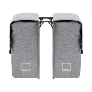 Sacoche de vélo double grande capacité pour <span class=keywords><strong>porte</strong></span>-bagages arrière, idéale pour le cyclisme et les voyages en extérieur - Product Image 3