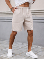 Short en jean personnalisé à imprimé surf pour hommes, ample, baggy en jean
