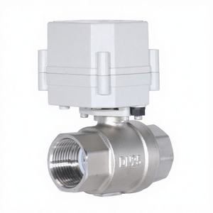 Válvula de bola de control de flujo eléctrica FRY Factory OEM ODM DN200 CF8 con sello de PVC, conexión NPT, presión de operación de 200 psi para uso general - Product Image 3