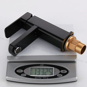 Modern Square Basin Faucet Brass Deck Mounted Faucet Ceramic Valve Core Faucet Modern Basin Faucets - Product Image 3