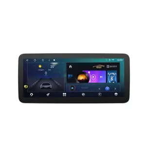 TS18 IPS Android большой экран DSP усилитель Carplay Android Авто 12,3 дюймов Универсальный Android автомобильный монитор Автомобильный dvd-плеер