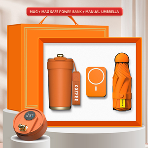Sets de Regalo Ejecutivos Económicos: Taza, Batería Externa, Paraguas Manual, Caja de Regalo, Logotipo Corporativo, Beneficios para Empleados, Obsequios VIP - Product Image 3