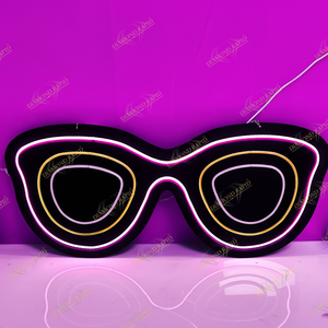 Tablero de señal abierto LED de tienda óptica de alto brillo Pantalla de mensaje electrónico acrílico para pantallas de gafas - Product Image 1