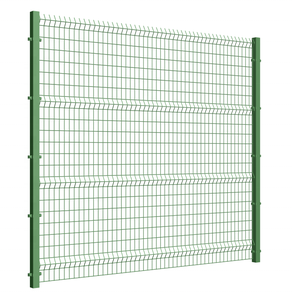 Revestimiento en polvo de seguridad 3D/revestimiento de PVC galvanizado construcción acero hierro soldado doblar panel de malla de alambre valla de seguridad - Product Image 5