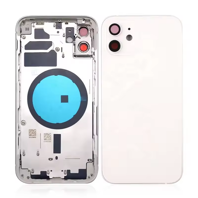 High Quality Back Housing Cover for iphone X to 15 Pro Housing Battery Glass Rear Door Chassis with Frame for iphone X Housing