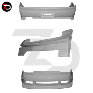 Kit de Carrocería de Estilo Deportivo de Bajo <span class=keywords><strong>Precio</strong></span>, Parachoques Delantero, Faldones Laterales, Parachoques Trasero para Silvia 180SX 200SX <span class=keywords><strong>240SX</strong></span> S13 1989-1993 - Product Image 3