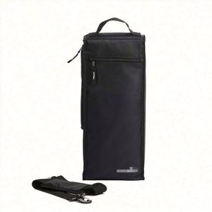 Sacs isothermes de golf Oxford noirs résistants à l'eau, sacs isothermes portables pour bière en conserve et boissons - Product Image 3