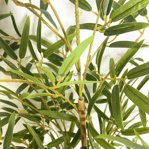 Cây trúc nhân tạo trang trí nhà cửa, kích thước 90-210cm, chất liệu nhựa, lá trúc giả, cây bonsai giả dùng trong nhà - Product Image 4