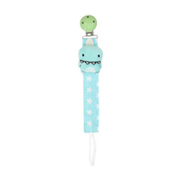 Attache-sucette en coton pour bébé, jouet animal en peluche, porte-tétine, accessoires de dentition pour nouveau-né