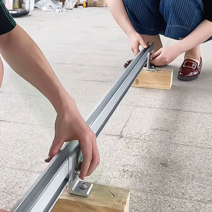 Pince de <span class=keywords><strong>fixation</strong></span> pour montage de panneaux solaires sur toit, pince en L et rail, pince d'angle droit, clips de <span class=keywords><strong>fixation</strong></span> réglables, pince de <span class=keywords><strong>fixation</strong></span> de tiroir - Product Image 4