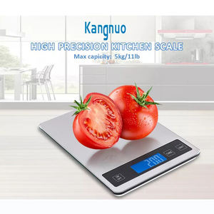 बहुक्रिया 5Kg <span class=keywords><strong>5000G</strong></span> 11Lb खाद्य वजन पोषण इलेक्ट्रॉनिक डिजिटल वजन रसोई पैमाने पर - Product Image 2