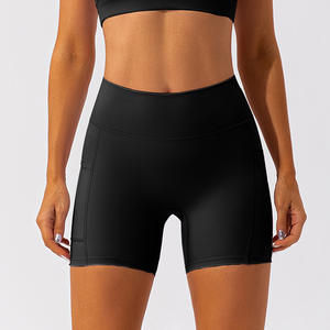 Shorts de yoga <span class=keywords><strong>Lulu</strong></span> Naked à séchage rapide 2026 avec poche sur les hanches, taille haute pour femmes - Product Image 6