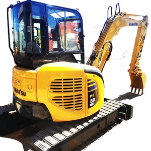 Excavatrice Komatsu PC50MR d'occasion à vendre, haute qualité, 95% neuve, 2023, d'origine japonaise, mini 5 tonnes, moteur, pompe - Product Image 1