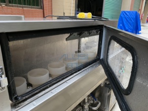 Eco-friendly Industrial Ultrasonic Bottle Automatic Cleaning Water Washing Machine - Product Image 3