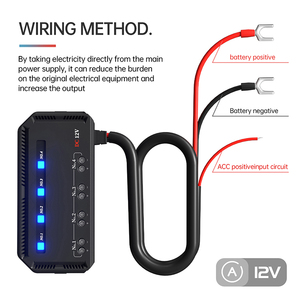 バイク用 クイック配線ヒューズボックス バッテリー保護機能付 ジャンクションボックス - Product Image 4