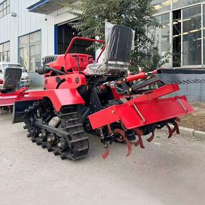 Tractor Oruga Multifuncional de 25-120HP, Mini Rotocultor Agrícola, Cultivador Rotatorio, Precio - Product Image 5