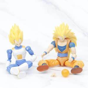 Figuras de Acción Móviles de Sun <span class=keywords><strong>Wukong</strong></span>, Gogeta y Vegeta, Muñecos, Juguetes de Colección, Figuras de Exhibición al por Mayor - Product Image 6