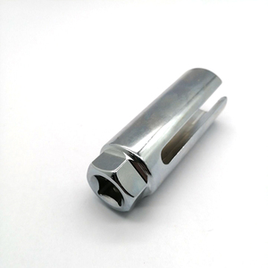 Universal 22mm 7/8" Oxygen O2 Sensor <b>Socket</b> 1/2" Drive <b>18mm</b>/8mm Dual Opening CR-V Steel Exhaust Sensor Removal Tool - Product Image 3
