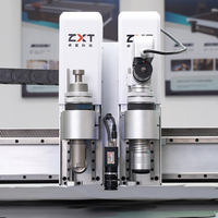 Machine de découpe automatique de cuir naturel ZXT Factory Outlet à couteau vibrant numérique