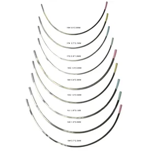 Topone 0.7mm-1.8mm paslanmaz çelik sütyen tel, paslanmaz çelik sutyen balenli