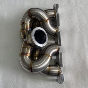 Collecteur <span class=keywords><strong>d</strong></span>'<span class=keywords><strong>échappement</strong></span> en acier inoxydable modifié de 3 mm <span class=keywords><strong>d</strong></span>'épaisseur pour soupape <span class=keywords><strong>d</strong></span>'<span class=keywords><strong>échappement</strong></span> V*W EA888 Gen2 & EA113 - Product Image 1