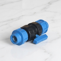Katup Bola Fitting Kompresi PP Tekanan Tinggi PN10/PN16 untuk Sistem Irigasi Pipa HDPE