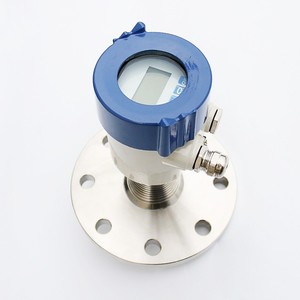 Jauge de niveau radar intelligente 80G à montage sur bride 4-20 mA 24 V CC, capteur de niveau de liquide haute température - Product Image 1