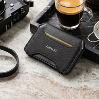Dompet Kartu Tipis untuk Saku Depan dengan Penutup Magnetik, Anti RFID, Minimalis