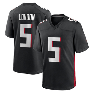 Vente en gros de maillots de football américain brodés # 3 Bates # 7 Robinson # 5 Londres # 9 Penix Jr III Maillot Atlanta pour hommes - Product Image 1