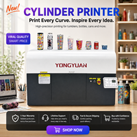 Imprimante numérique rotative pour bouteilles YY-360 Ricoh UV, cylindrique, conique, enveloppement complet, vernis blanc, I1600 I3200 CF3 G5i, jet d'encre, nouvelle