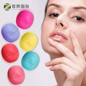 थोक इको फ्रेंडली शाकाहारी होंठ मॉइस्चराइज़र बाम बॉल विटामिन कार्बनिक निजी लेबल मरम्मत होंठ बाम - Product Image 2