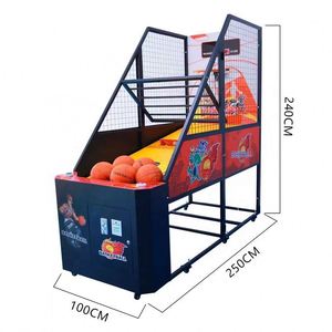 Máquina de Baloncesto Arcade de Alta Calidad con Monedas, Estilo Deportivo, para Niños, 1 Año de Garantía - Product Image 3