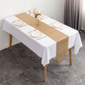 Multi Size Durable Luxury Glitter Rectangle Dark Gold Sequin Polyester Tablecloth for Wedding Party Decoration <b>Table</b> <b>Runner</b> - Product Image 3