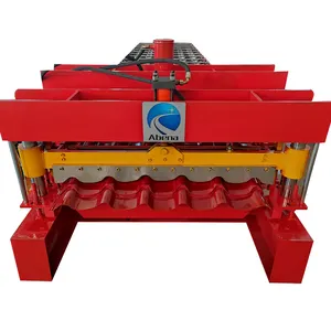 2024 Hot Selling Glazed Metal Roof Tile Making Steel Profile Roll Forming Machine