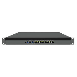 Topton 1U Rack Mount Firewall Mini <b>PC</b> Intel Xeon E5-2699V4 2695V4 C612 X99 4*/2*10G SFP 8*2.5G LAN 2*NVMe 2*SATA NAS Server Host - Product Image 6