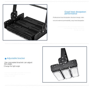 Projecteur LED 300W COB, corps en aluminium, IP66, 6000K, lumière du jour, large faisceau, pour entrepôt, extérieur, haute luminosité, montage en surface, CRI80, 3 ans - Product Image 3