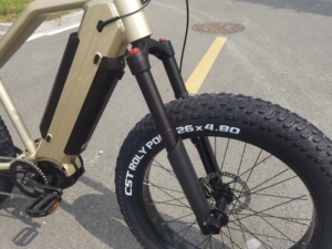 Bicicleta Eléctrica de 2000W con Motor Central sin Escobillas, Batería de Litio de 15AH, Cuadro de Aluminio, 8 Velocidades - Product Image 4