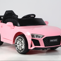 Voiture à pédales pour enfants avec télécommande parentale 12V