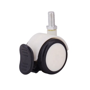 <span class=keywords><strong>Roulettes</strong></span> pivotantes verrouillables légères de qualité médicale, <span class=keywords><strong>roulettes</strong></span> portables en plastique <span class=keywords><strong>pour</strong></span> <span class=keywords><strong>lit</strong></span> de bébé - Product Image 1