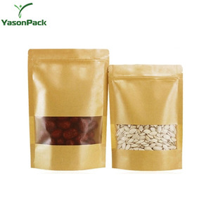 Coût de Production <span class=keywords><strong>Mini</strong></span> Pain <span class=keywords><strong>Sac</strong></span> En Papier <span class=keywords><strong>Kraft</strong></span> Brun Avec Fenêtre Et Fermeture À Glissière En Plastique Doublure - Product Image 5