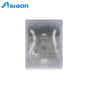 ريلاي كهربائي صغير آسياون AS13F 2Z بـ 8 أطراف DPDT منخفض الطاقة 5 أمبير 5 فولت 12 فولت 24 فولت 250 فولت تيار متردد/مستمر مع حماية بالإيبوكسي - Product Image 3