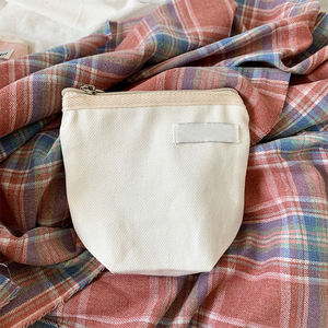 Eco Corduroy <b>Makeup</b> Bag Supplier Black Cosmetic Bag <b>Makeup</b> <b>case</b> <b>Organizer</b> - Product Image 3