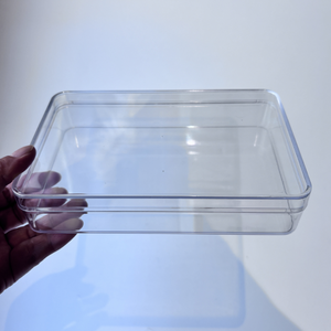 Hộp đựng thực phẩm 250g, hộp nhựa cứng hình chữ nhật, hộp đóng gói thực phẩm dành cho tổ chim, nhân sâm, bánh quy, bánh ngọt - Product Image 3