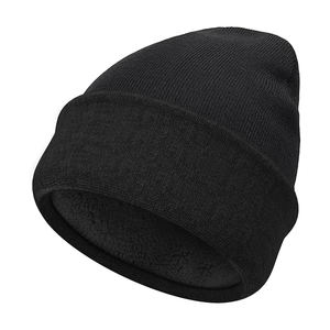 หมวกบีนนี่ฤดูหนาวสีต่างๆสำหรับผู้ชายหมวกถักแจ็คการ์ดให้ความอบอุ่นแบบคลาสสิก - Product Image 6