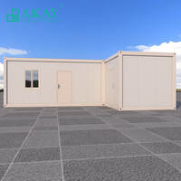 Panneaux sandwich pour conteneurs préfabriqués AKAY, maison modulaire préfabriquée, assemblage rapide, maison en conteneurs pour une construction rapide